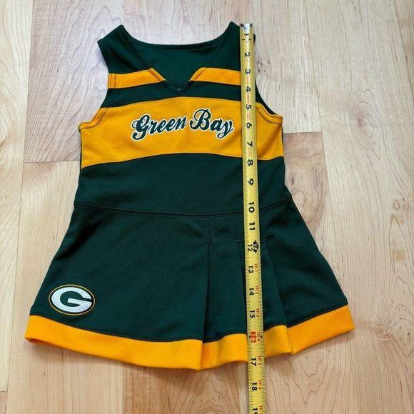 Green Bay Packers Football 18 month Cheerleading Dress - Picture 6 of 7